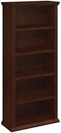 Antique Cherry 5-Shelf Bookcase O301597