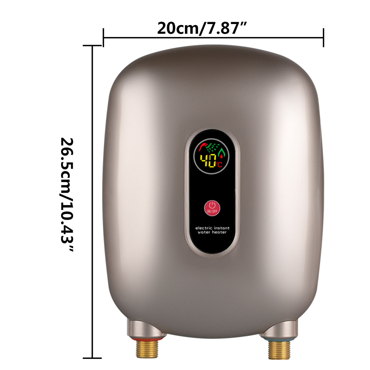 Electric Instant Water Heater 3000W Tankless G189