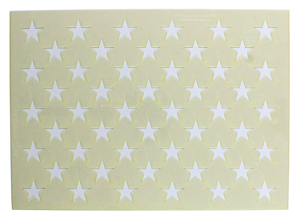 14 Mil-G-Spec Star Field Stencil O67198