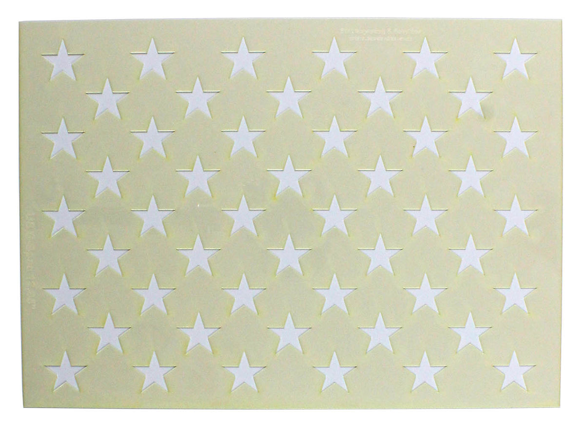 14 Mil-G-Spec Star Field Stencil O67198