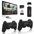 Retro Gaming Console with 30000+ games, 4K HDMI Output, dual 2.4GHz wireless controllers R218