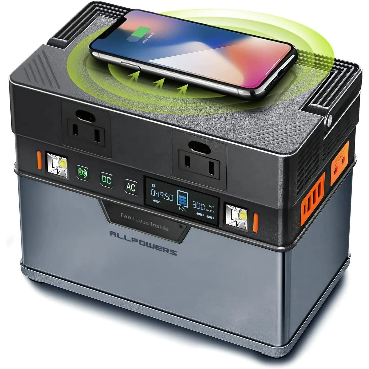 288Wh Portable Power Station with 300 Watt AC Outlets F142