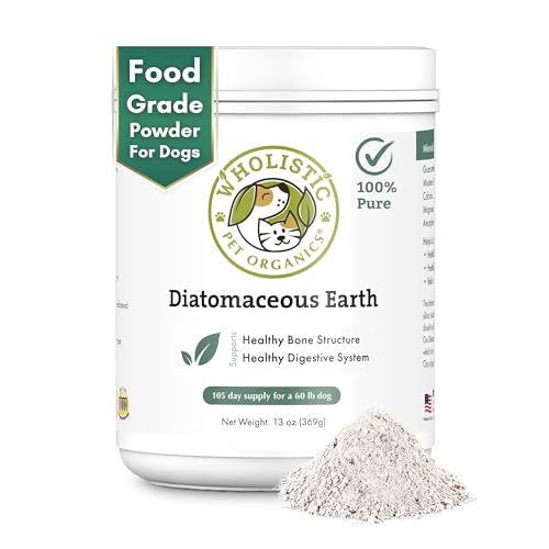 Organic Food Grade for Dogs - 13 Oz - Safe Non-Chemical Freshwater Silica D4679