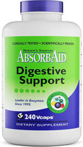 Digestive Support Enzyme Supplement, 240 Veggie Capsules Y511