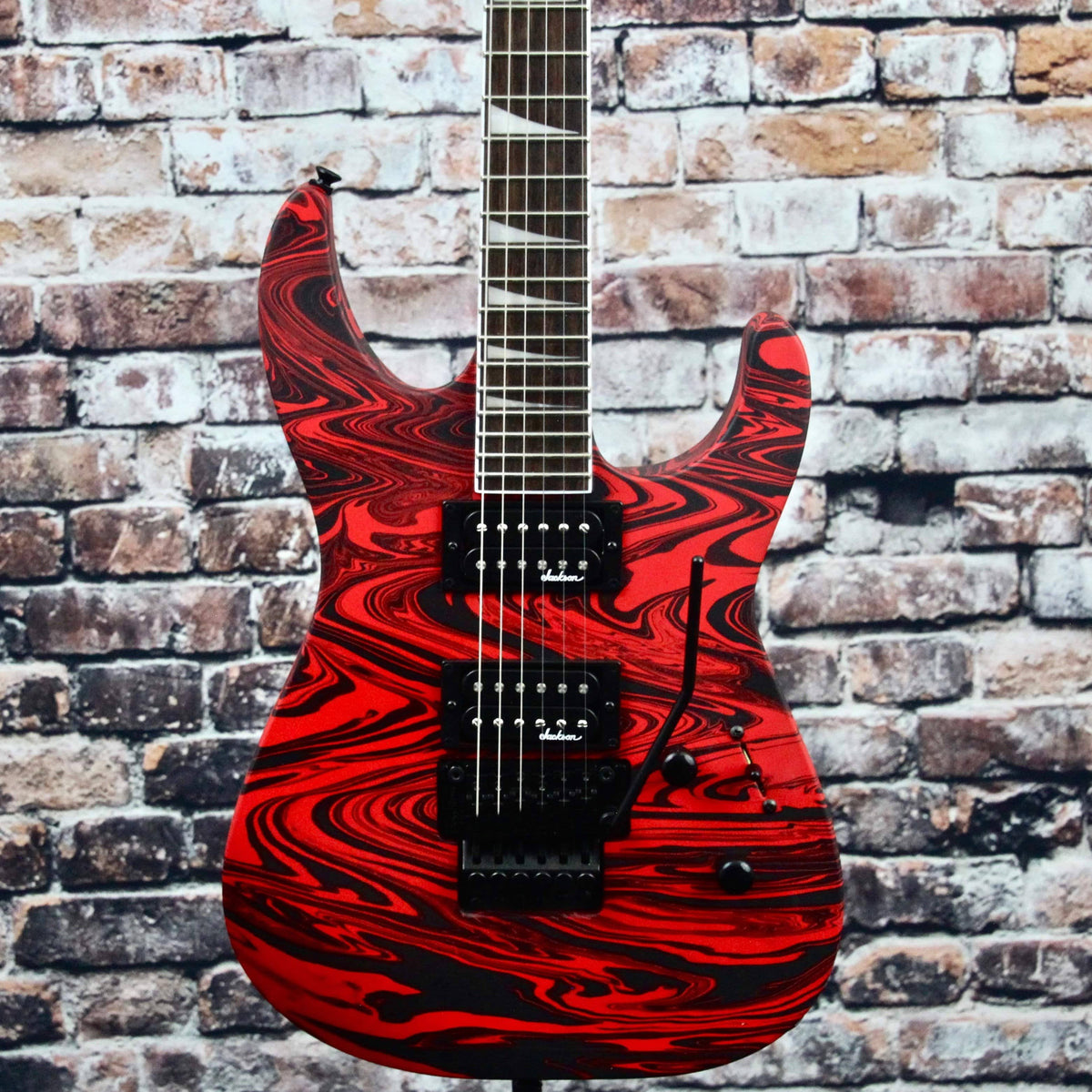 Satin Red Swirl Electric Guitar B82932