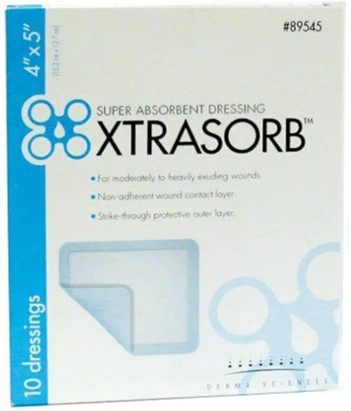 Super Absorbent Classic Dressing 4X5, 10 Each C935