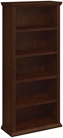 Antique Cherry 5-Shelf Bookcase O301597