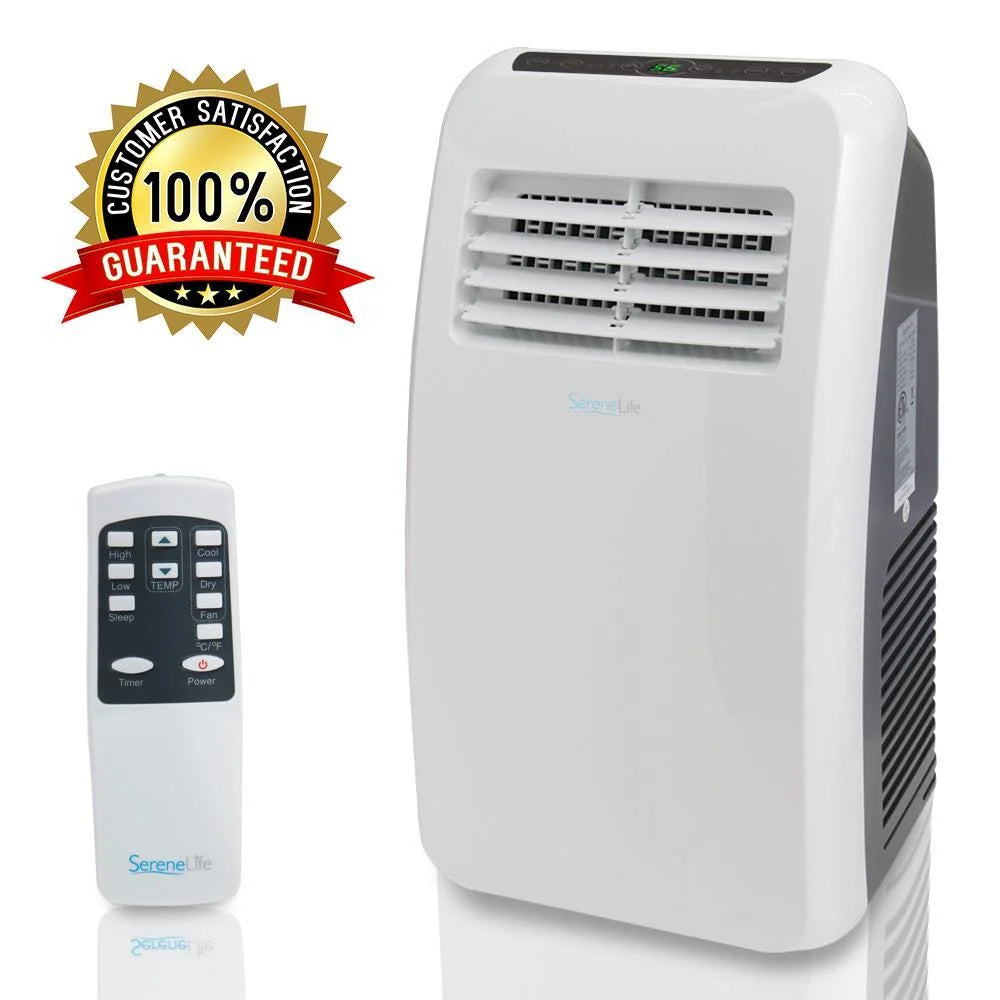 8,000 BTU Portable Air Conditioner with Dehumidifier and Fan Modes Z489666
