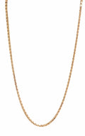 14k Yellow Gold Plated Snake Chain Necklace, 22 inches K38190