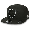 Black Outline Raiders Snapback Cap Q20415
