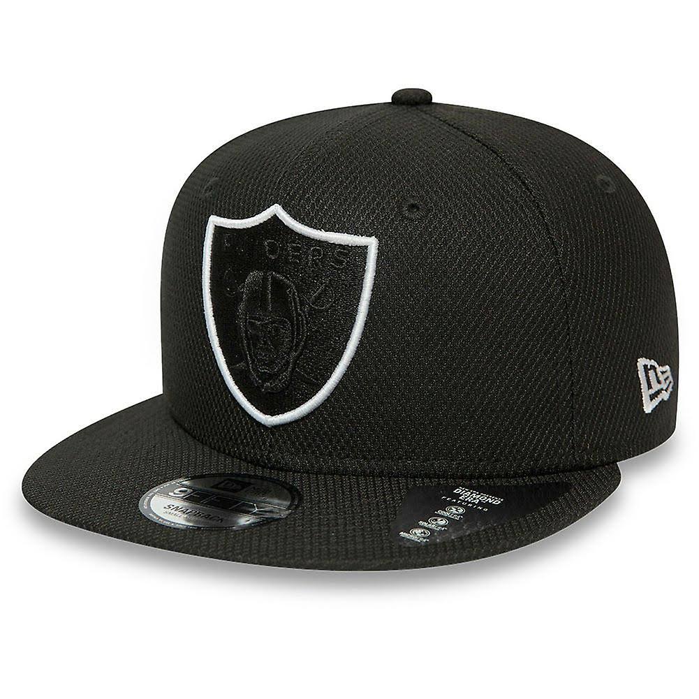 Black Outline Raiders Snapback Cap Q20415