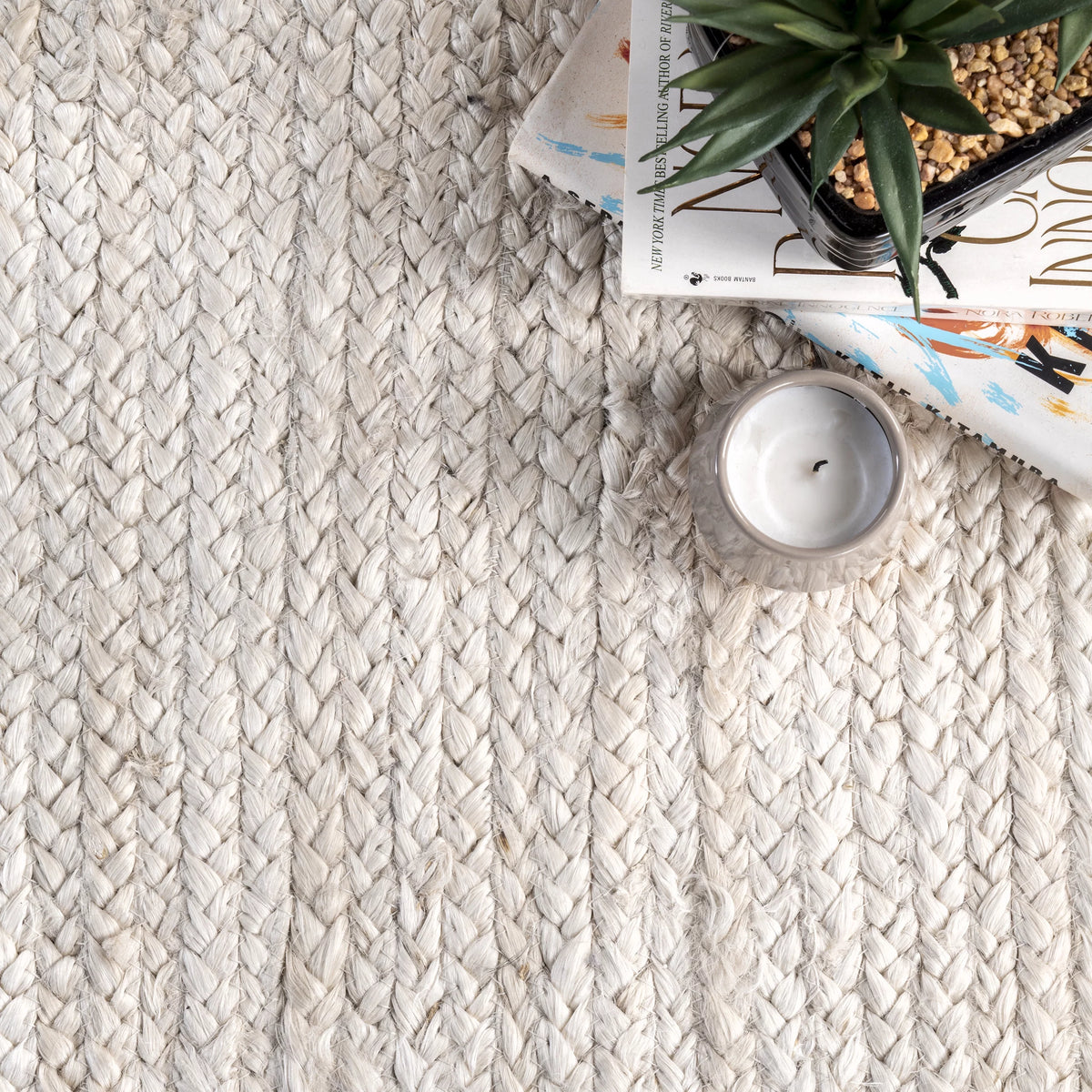 Woven Hand-Made Area Rug, 108 in x 144 in T774153