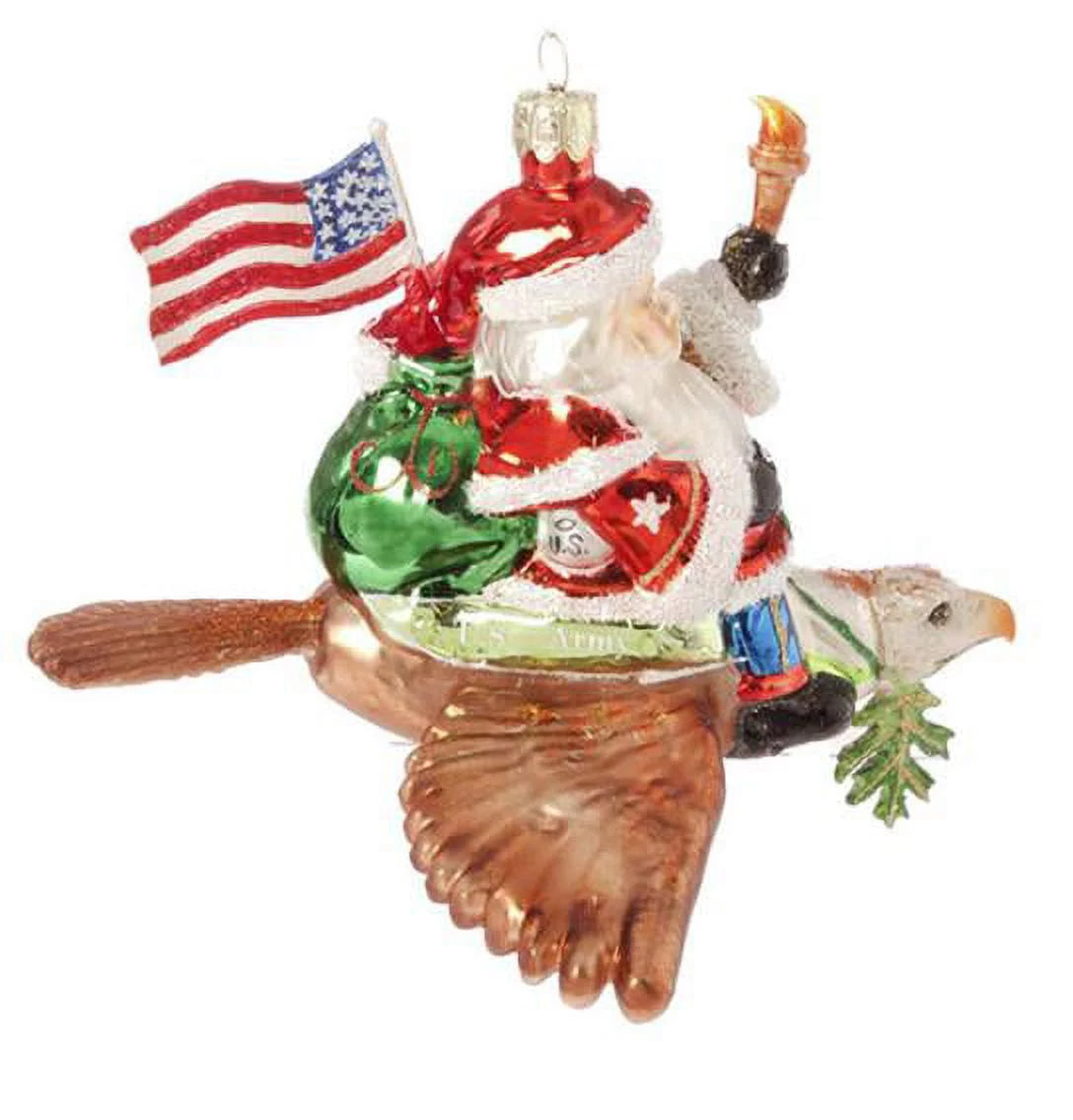 6.5" Glass Christmas Ornament V349329