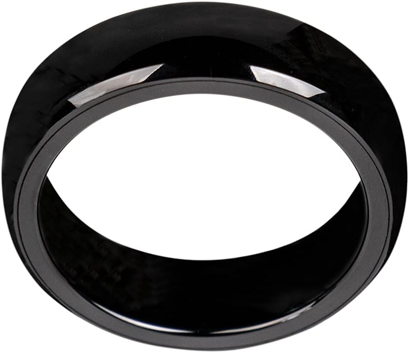 Black RFID NFC Ceramic Ring Key Accessory (22mm) U8140
