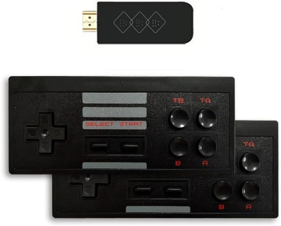 Wireless Retro Video Game Console with 1050+ Classic Games H478393