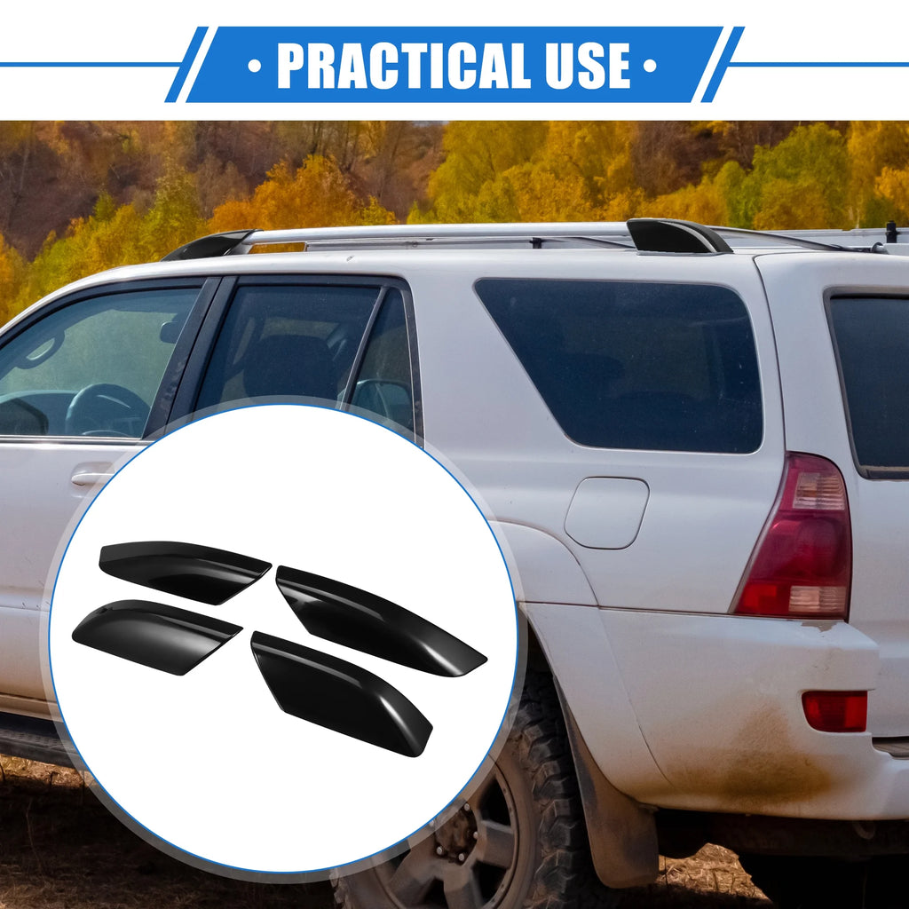 Black Plastic Car Roof Rack End Cover for Toyota 4Runner 2003-2009 K22093
