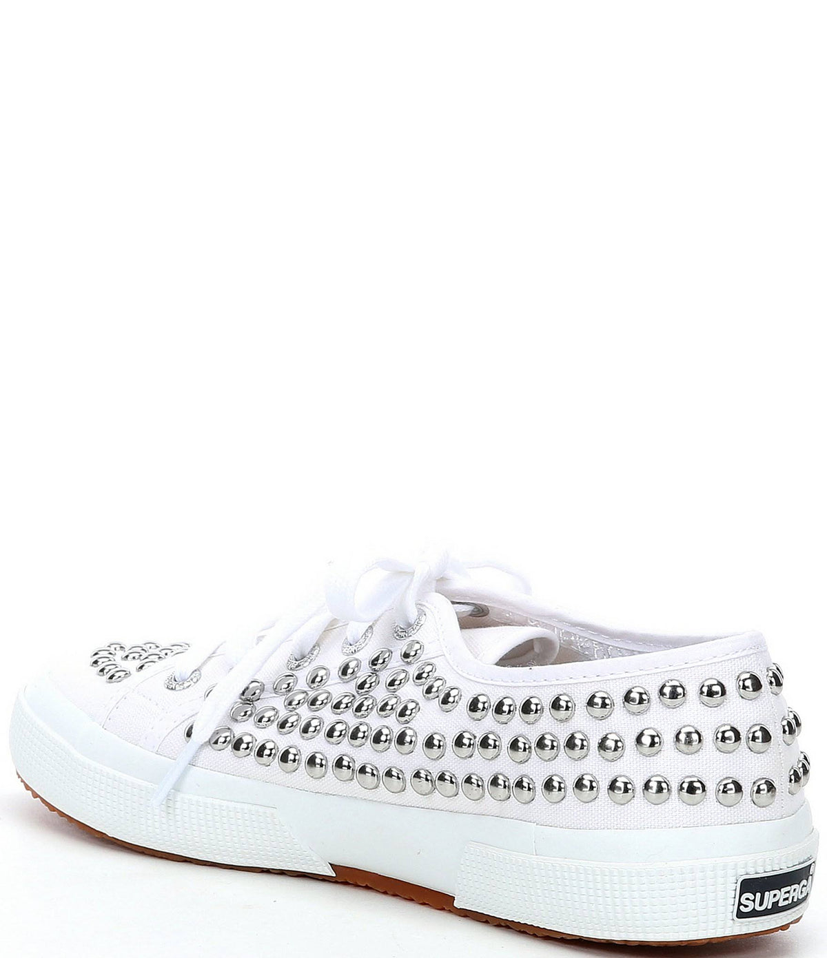 White Studs Sneakers C204