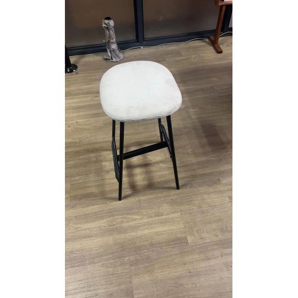 Bonded Leather High Back Accent Chair with Metal Legs J353
