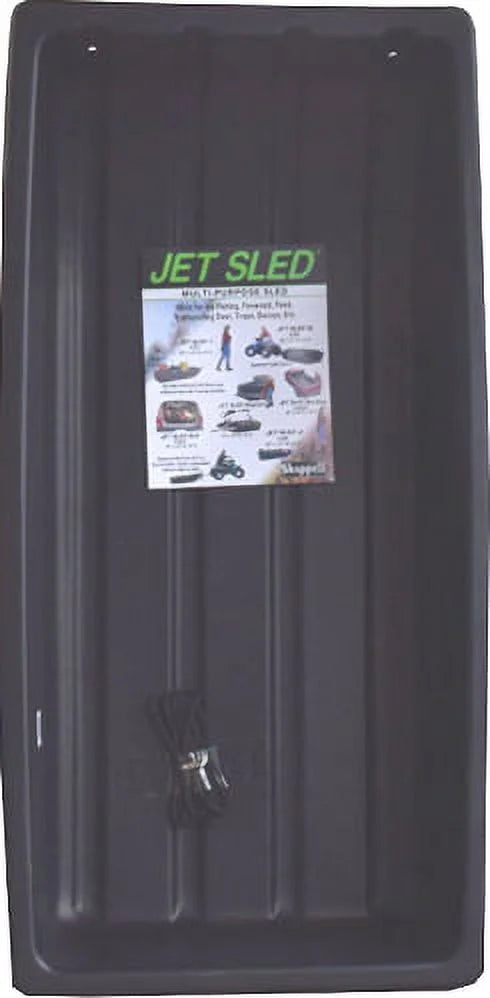 Black Extra Large Poly Jet Sled T99536