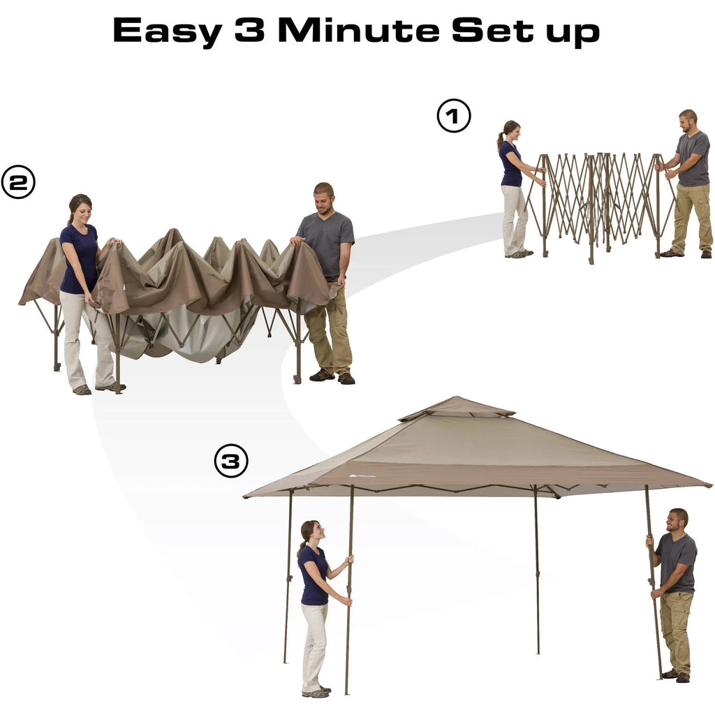 13' x 13' Beige Instant Outdoor Canopy W132