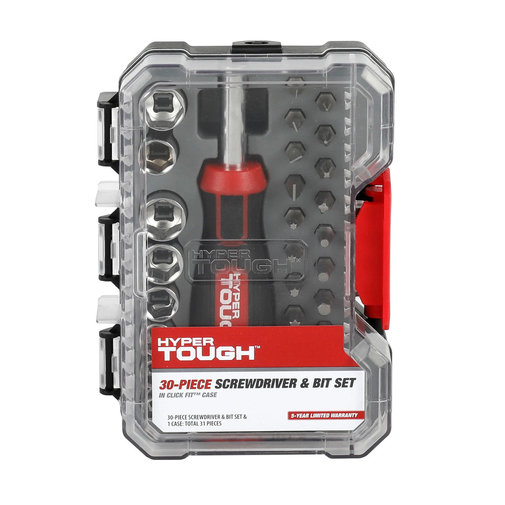 30 Piece Screwdriver and Bit Set W16364