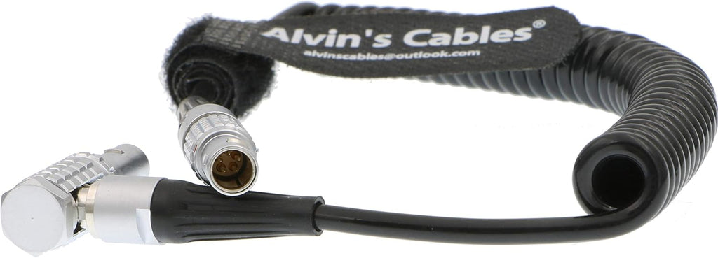 5 Pin Male to 5pin Timecode Coiled Cable Pack of 2 A171039