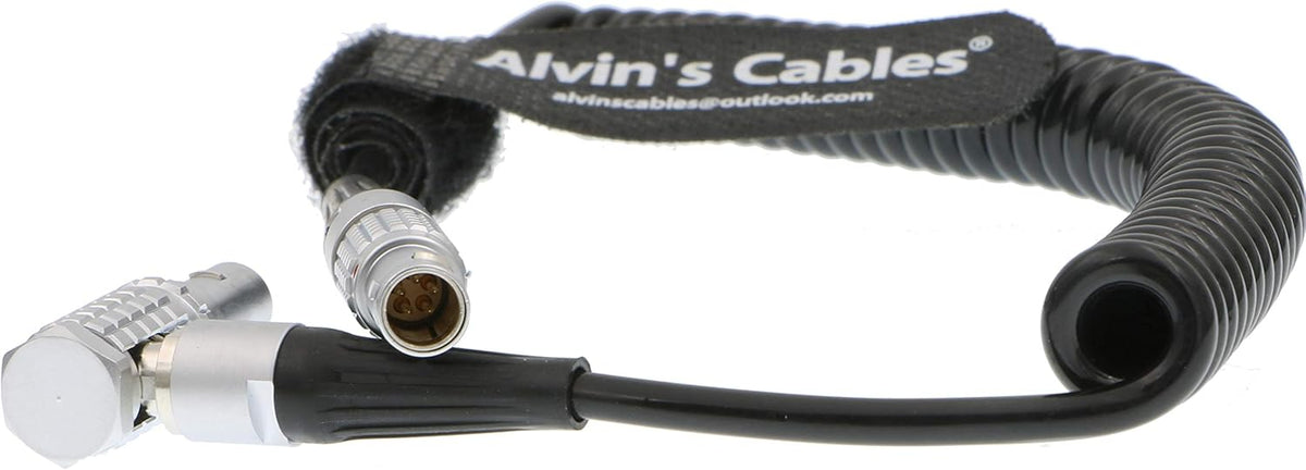 5 Pin Male to 5pin Timecode Coiled Cable Pack of 2 A171039