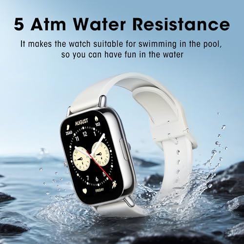 Smart Watch with 2" LCD Display, 140 Sports Modes, 5ATM Waterproof N530812