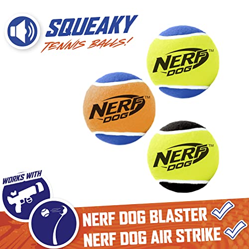 2.5 Inch Three Pack Dog Toy Tennis Ball with Squeaker R393