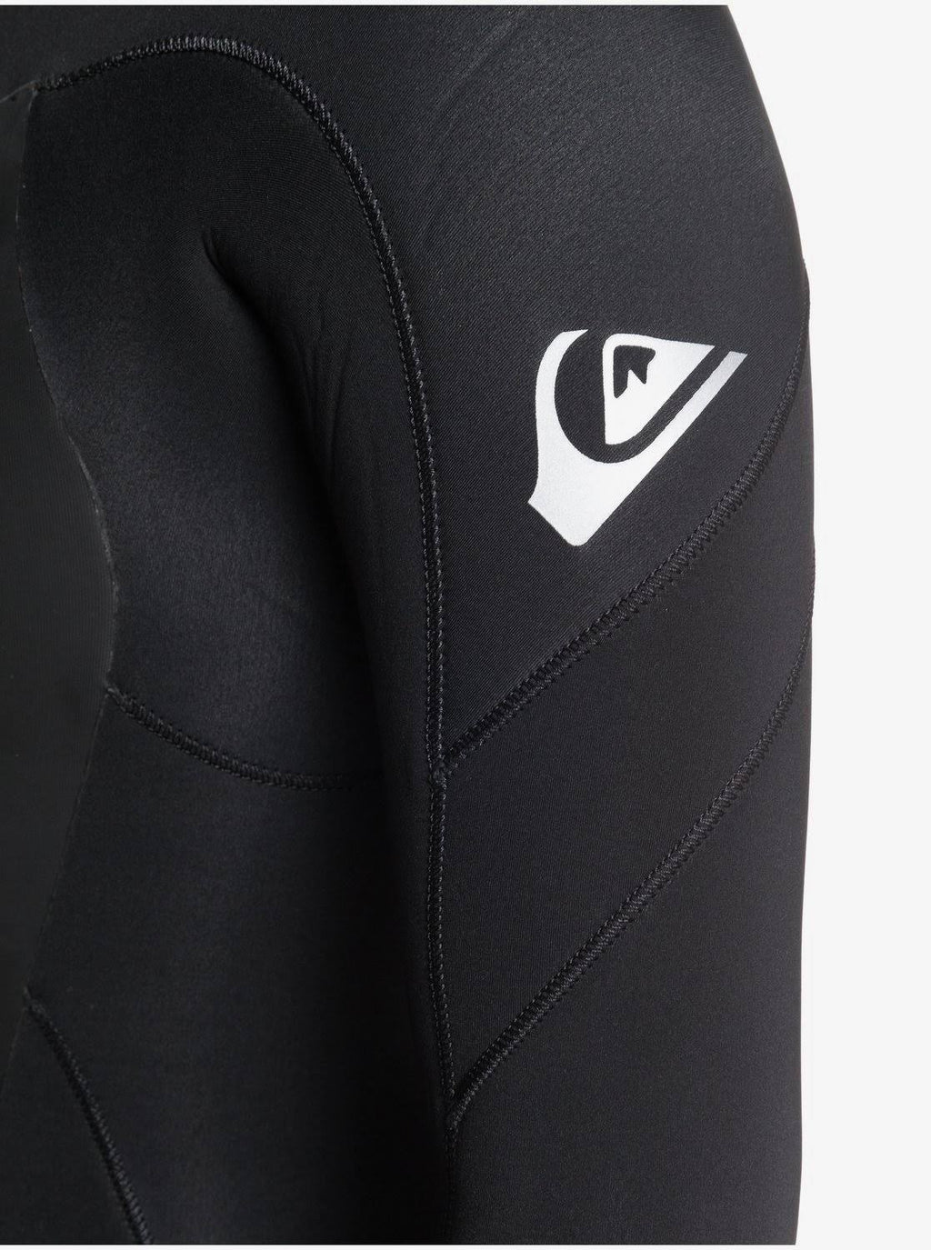 Black/Silver 4/3 Back Zip Wetsuit J609