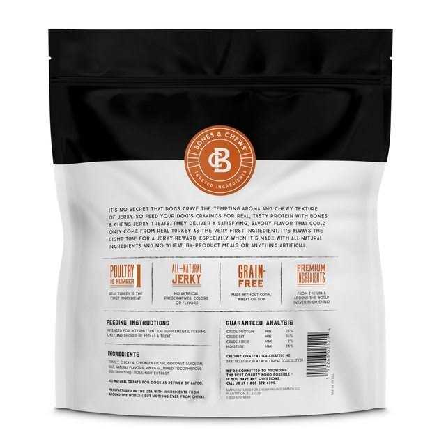 All Natural Grain-Free Beef Jerky Dog Treats H6815