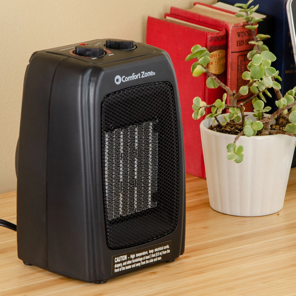 Black Ceramic Electric Portable Heater G8495