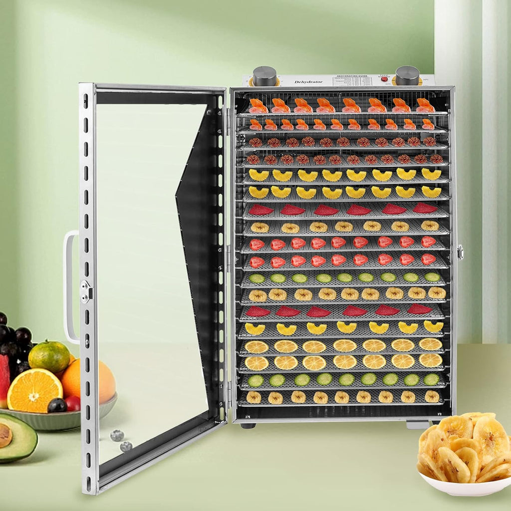 18 Stainless Steel Trays Food Dehydrator O2590