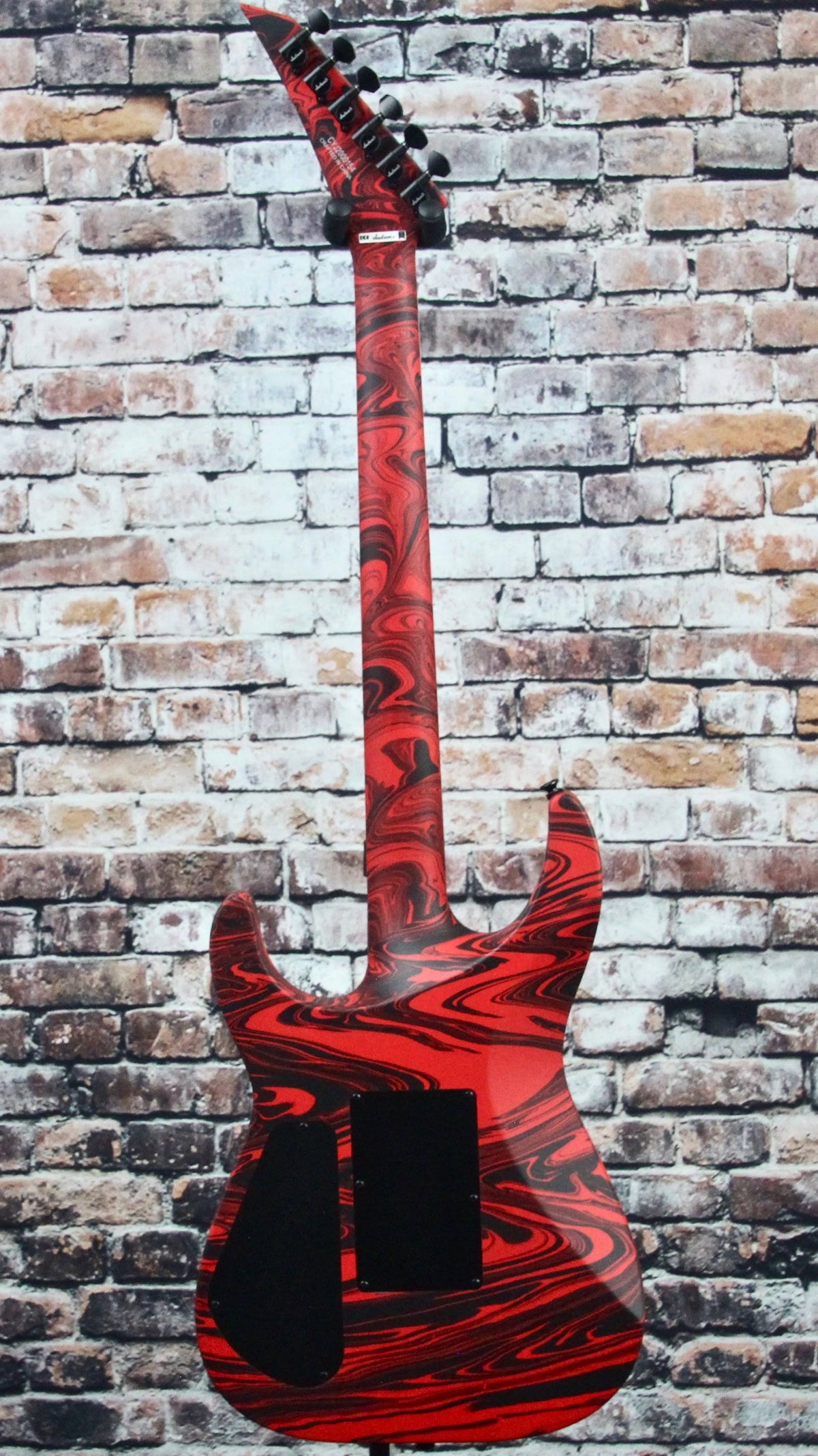 Satin Red Swirl Electric Guitar B82932
