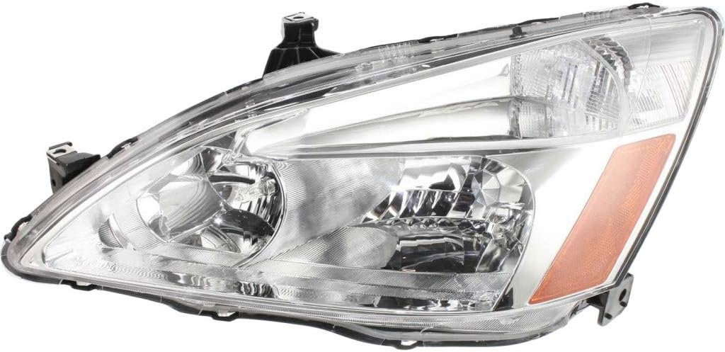 Headlight Assembly for Honda Accord Hybrid 2005 2006 2007 Passenger Side W40622