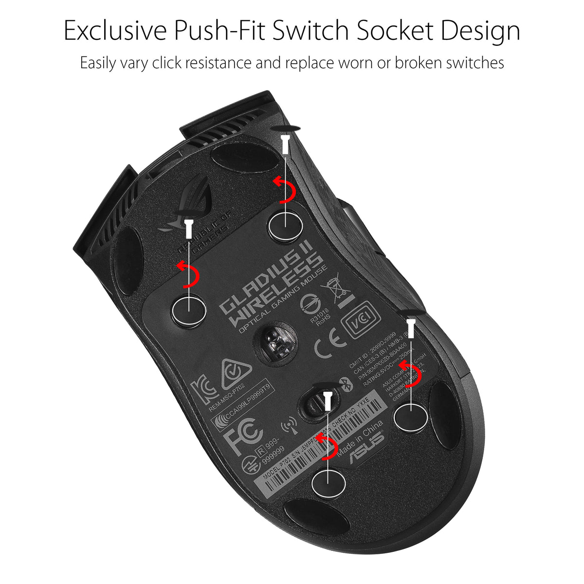 Wireless Optical Gaming Mouse G179232