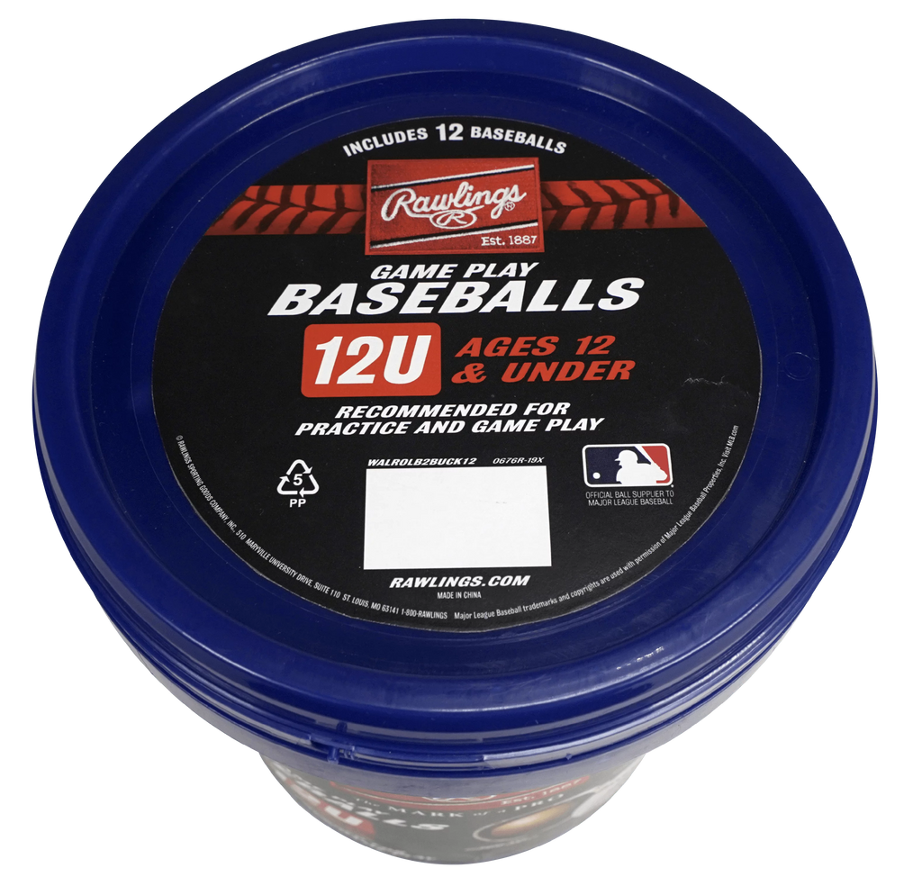 Youth Practice Baseball 12 Count H814