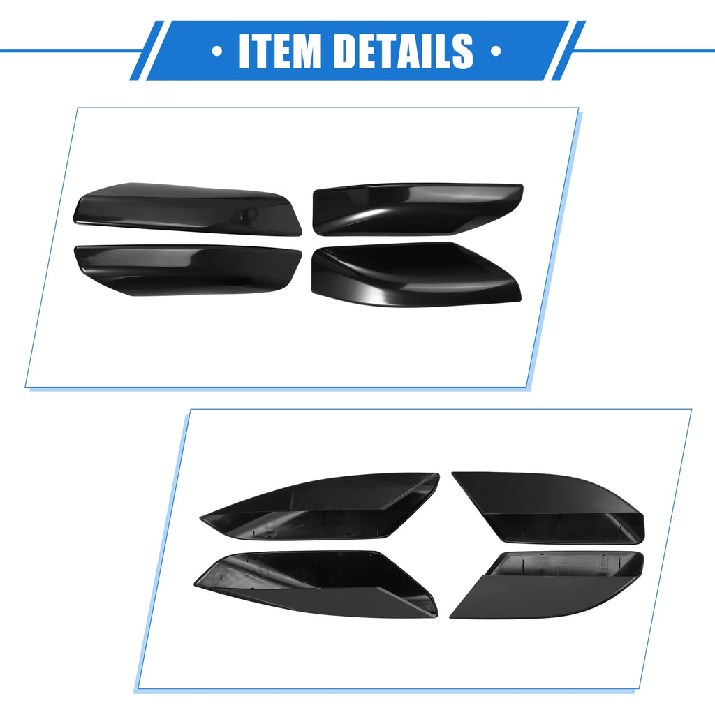 Black Plastic Car Roof Rack End Cover for Toyota 4Runner 2003-2009 K22093