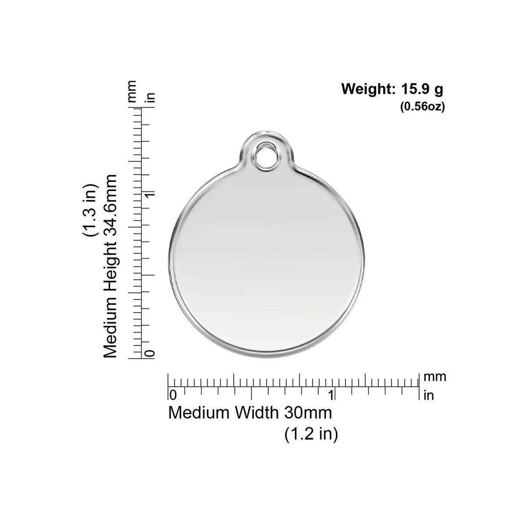 Enamel Pet ID Tag Y607