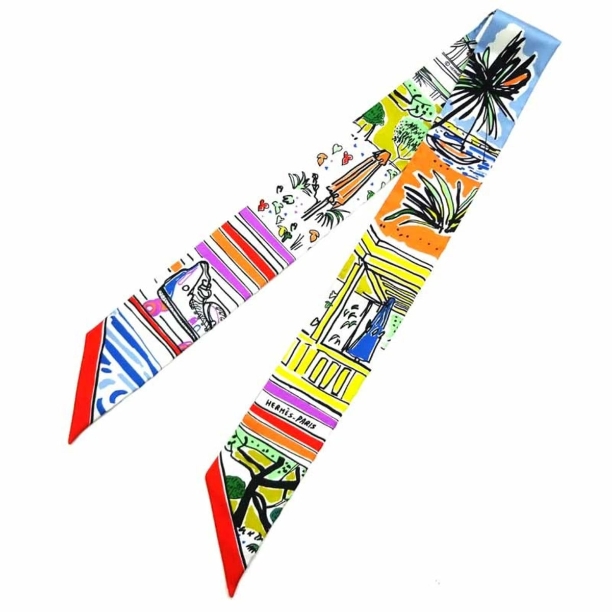 Silk Scarf F8806