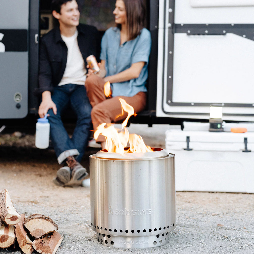 Smokeless Wood Burning Stainless Steel Fire Pit Y82781