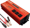 800W Modified Sine Wave Power Inverter, 12V DC to 110V AC, 4 USB Ports C176