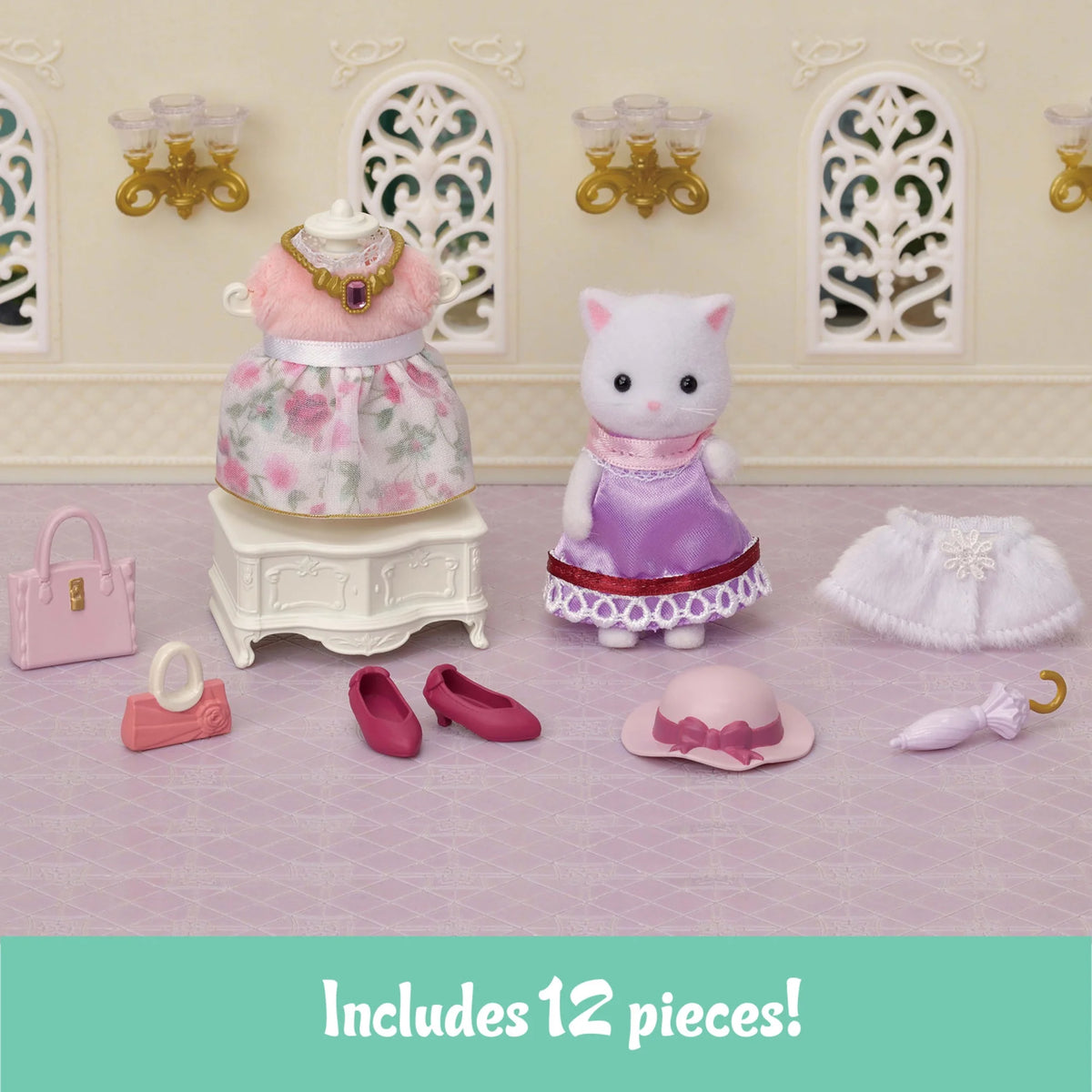 Fashion Playset with Figure and Fashion Accessories C63022