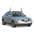 Red and Green Elf Christmas Car Decorating Kit D9108
