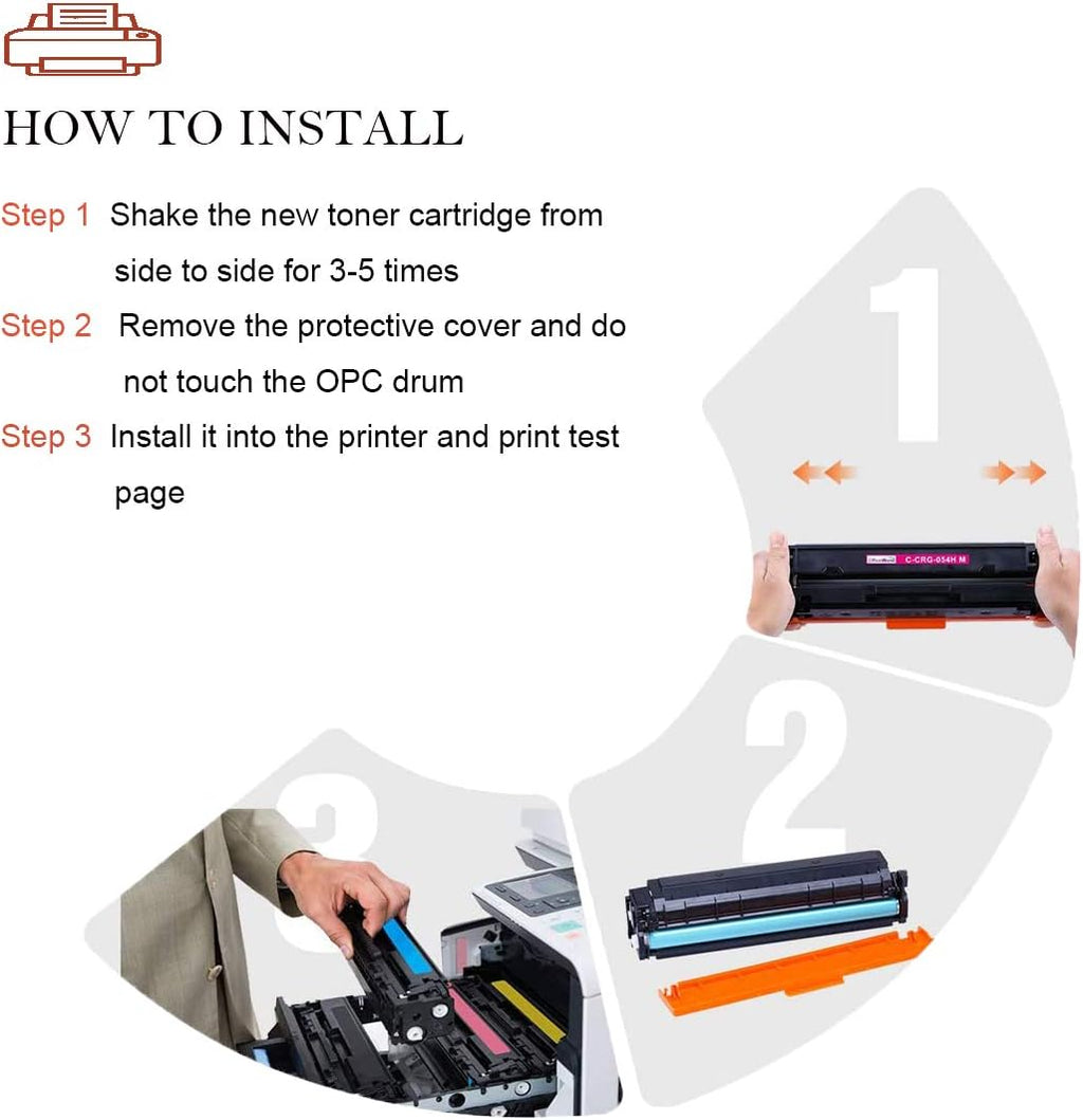 Compatible Toner Cartridge Pack of 2 High Yield 7000 Pages V6756