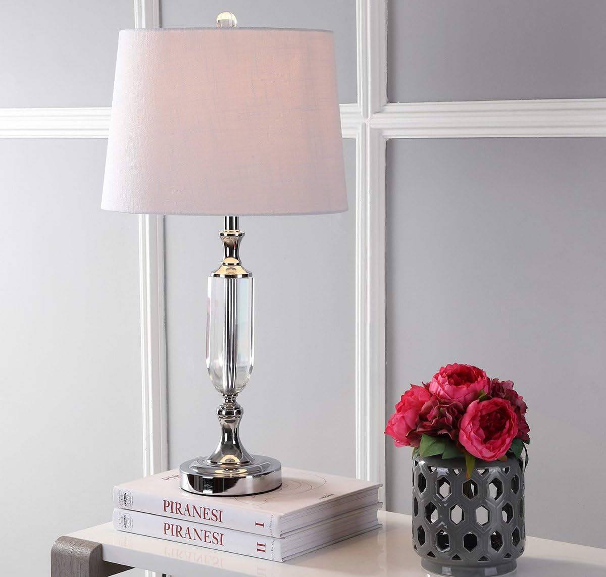 27 Crystal LED Table Lamp with LED Bulbs Included L4833