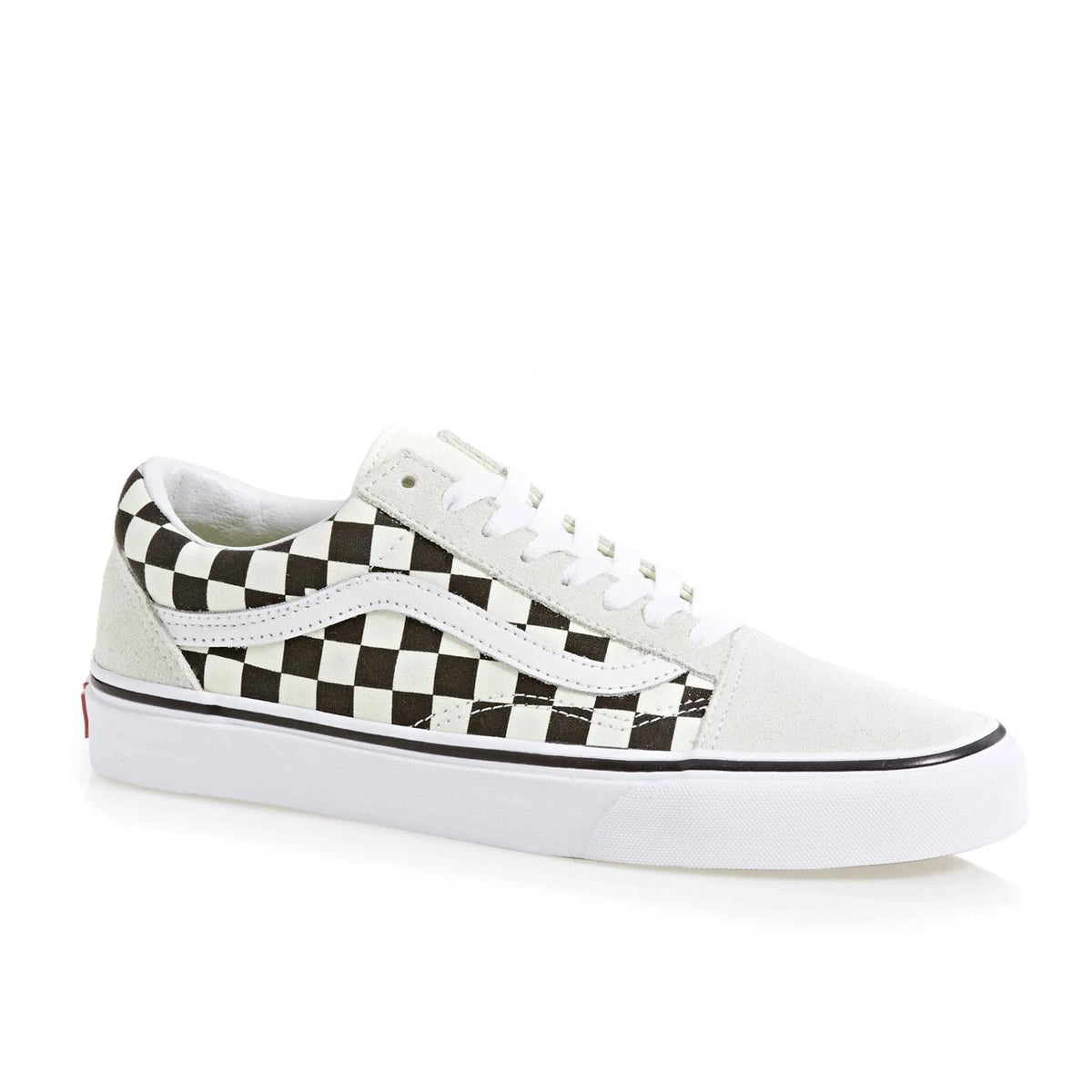 White/Black Checkerboard Shoes Y281562