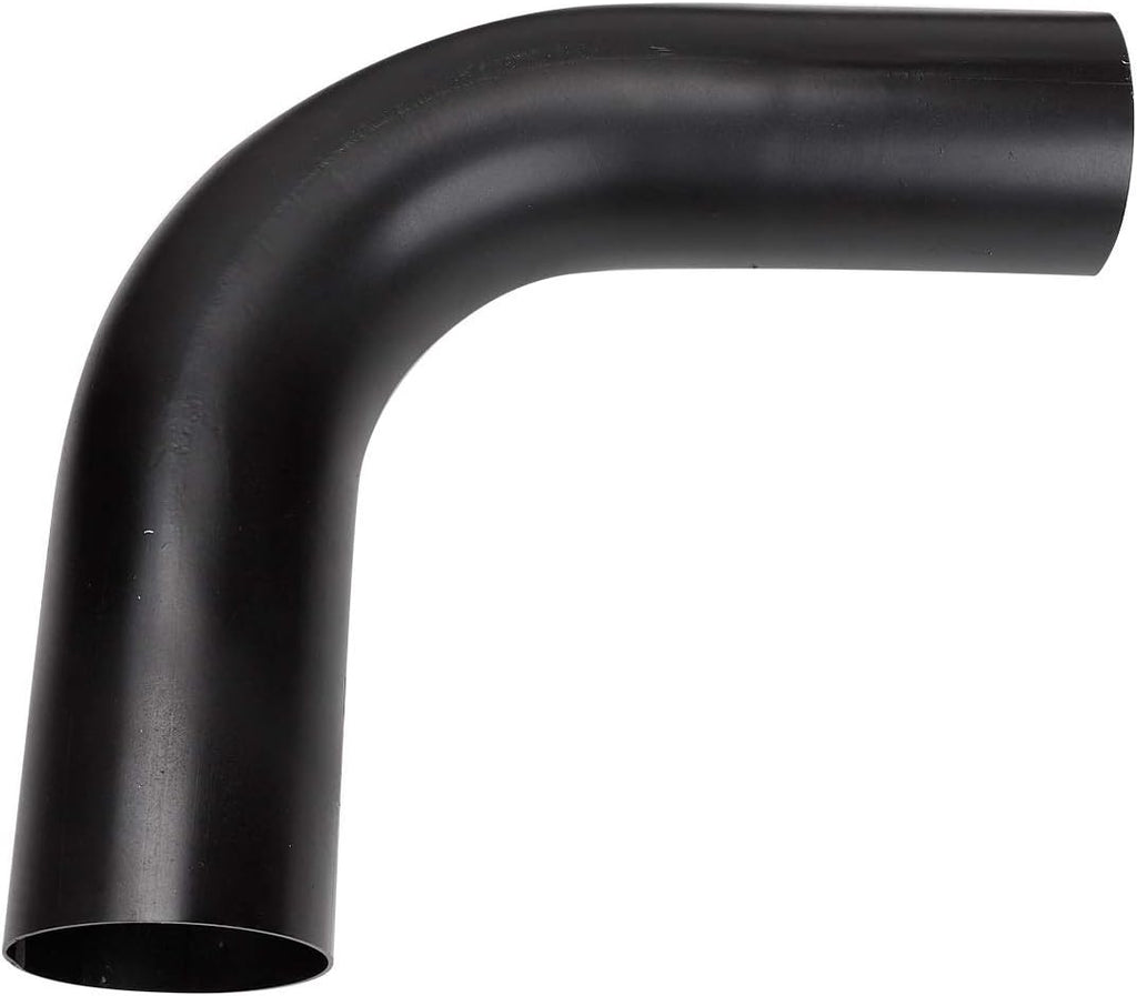 Black Stainless Steel 4'' Universal T Pipe Kit Dual Smoker Exhaust Stack System G69030