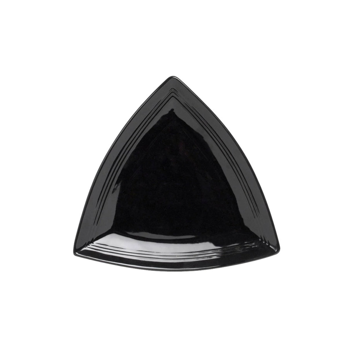 12 1/2 x 1 1/2 Triangle Plate Black, Case of 6 R8474