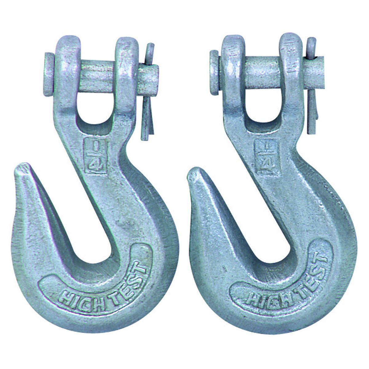 1/4 in. 2600 lb. Clevis Grab Hooks, 2 Piece O154